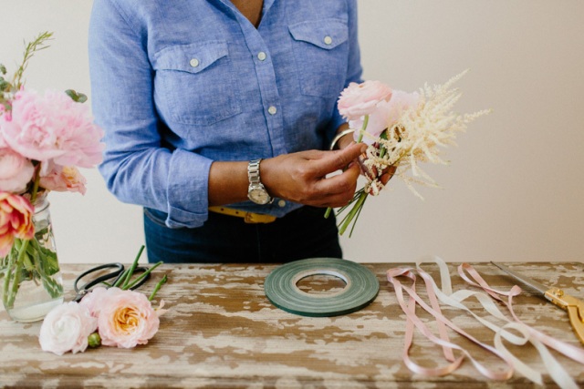 Picture Of Lovely DIY Bridesmaid Posies 3