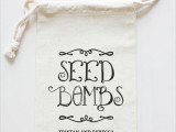 Unique DIY Seed Bomb Wedding Favors6