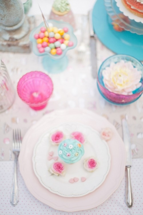 Adorable Engagement Shoot With A Pretty Dessert Table