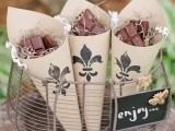 cones with chocolate are a timeless idea – who doesn’t love some tasty sweets