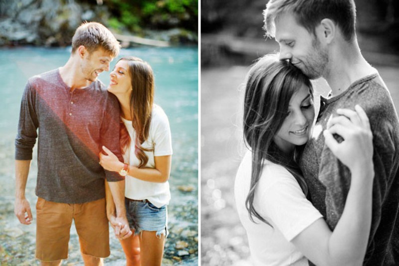 Adventurous and extremely beautiful engagement shoot in the mountains  11