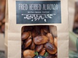 fried almond wedding favors