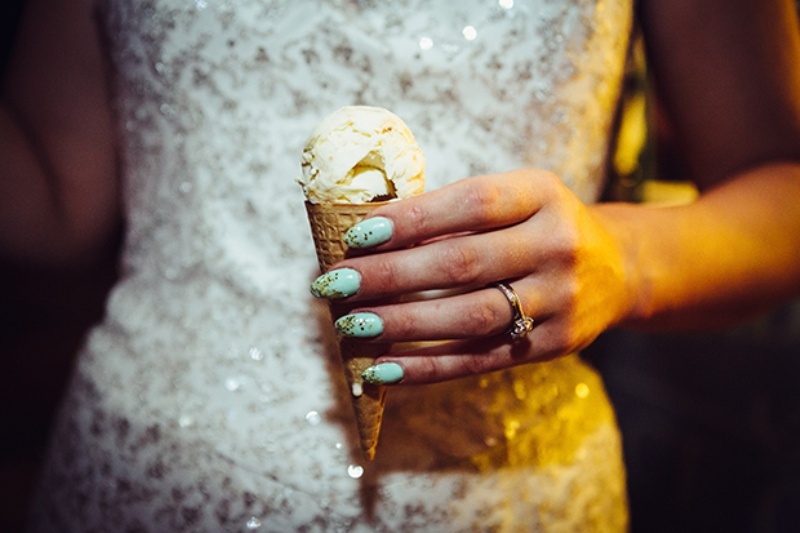 Picture Of awesome mint green coral and sparkly gold wedding inspiration  38