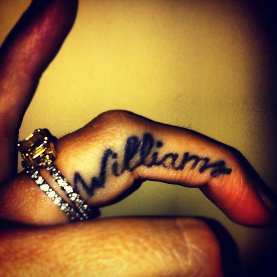 Make a tattoo with your new second name on the side of your finger so that you could show it whenever you want