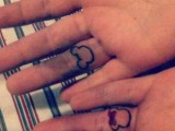 Mickey and Minnie Mouse secret tattoos for a Disney-obsessed couple