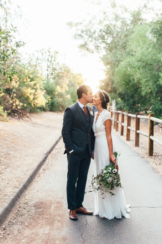 Beautifully handcrafted and intimate wedding in ojai rancho inn  10