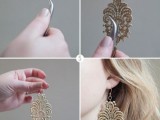 charming lace earrings