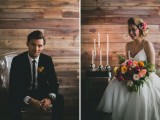 Beyond Gorgeous Artful Indoor Wedding Inspiration