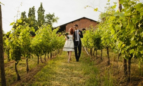 Black And White Italian Wedding Inspiration With A Retro Twist