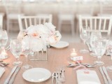 Blush And Gold Seaside Wedding With Coral Touches