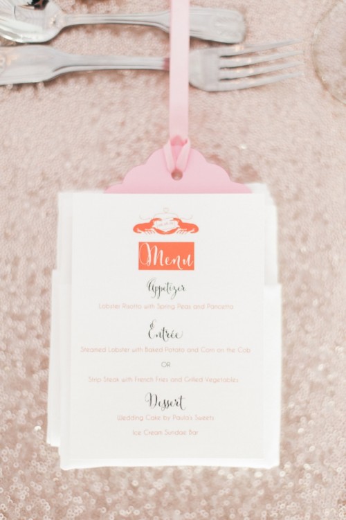 Blush And Gold Seaside Wedding With Coral Touches
