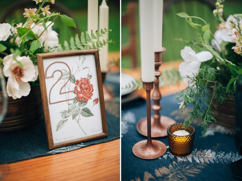 Picture Of bohemian woodland floral wedding inspiration  4