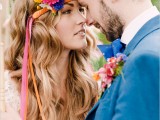 Boho Inspired Greenhouse Wedding With Tons Of Color