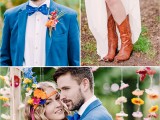 Boho Inspired Greenhouse Wedding With Tons Of Color