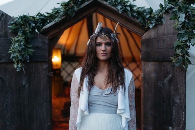 Picture Of boho luxe wedding inspiration at english countryside  29