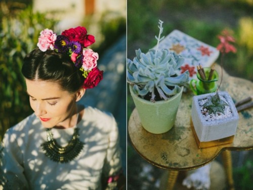 Bold And Colorful Frida Kahlo Wedding Inspirational Ideas