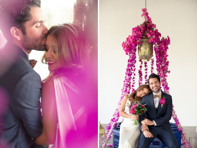 Picture Of bold and stylish moroccan wedding inspirational shoot  12