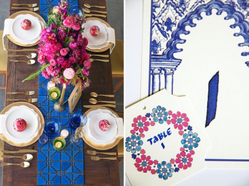 Bold And Stylish Moroccan Wedding Inspirational Shoot