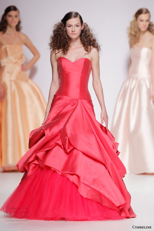 Bold Colored Dresses By Cymbeline Bridal 