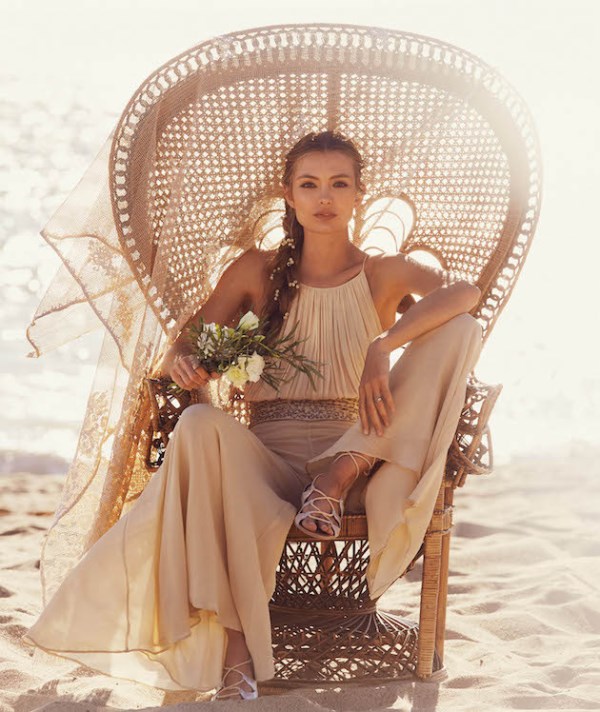 Breathtaking free people ever after boho bridal dresses collection  11
