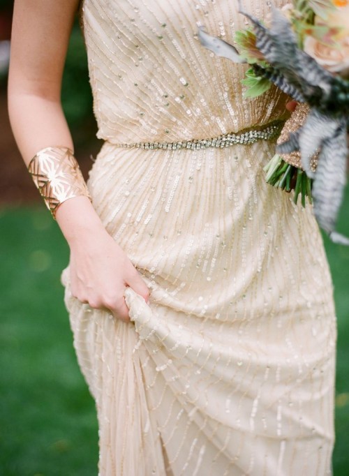 Breathtakingly Gorgeous Embellished Bridesmaids’ Dresses