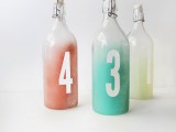 Budget Friendly Diy Watercolor Table Numbers
