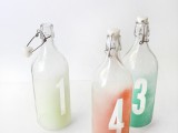 Budget Friendly Diy Watercolor Table Numbers
