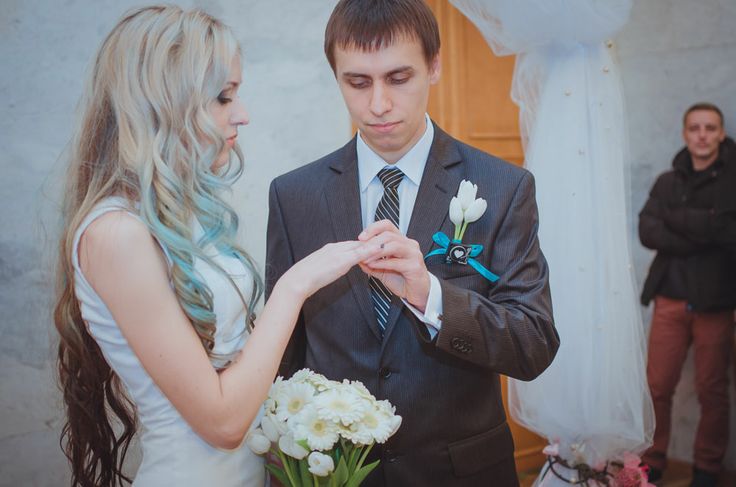 Budget Friendly Wedding In The Ukraine With Blue Touches