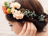 Charming And Whimsy Diy Floral Bridal Headpiece
