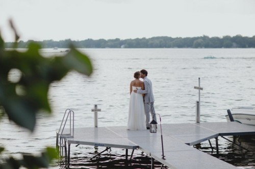 Charming Wisconsin Lake House Wedding