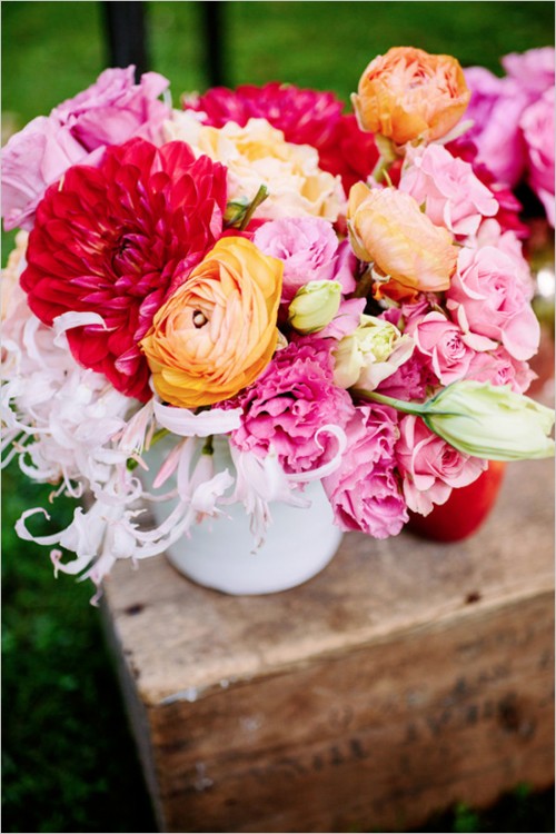 Cheerful And Romantic Pink Apple Inspired Wedding Shoot