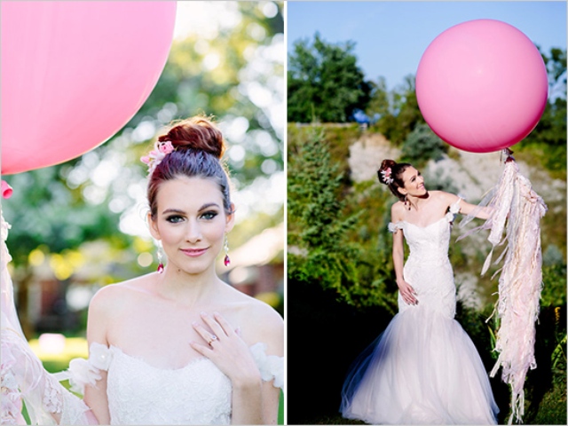Picture Of cheerful and romantic pink apple inspired wedding shoot  8