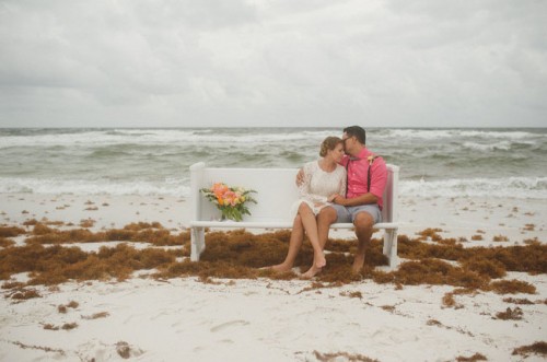 Citrus Beach Wedding Inspiration In Bold Colors