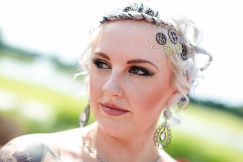 Colorful And Bright Steampunk Wedding Shoot