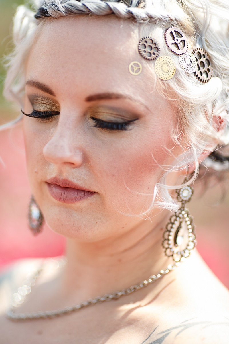Picture Of colorful and bright steampunk wedding shoot  18