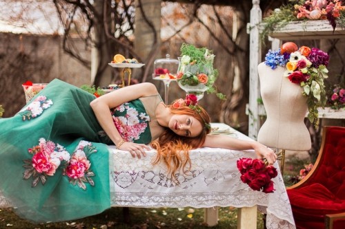 Colorful And Creative Botanical Bridal Shower