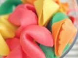 Colorful Diy Fortune Cookie Wedding Favors