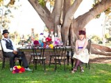 Colorful Willy Wonka Inspired Wedding