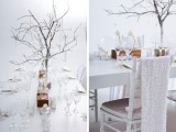 Contemporary And Minimalist Winter Wedding Styled Shoot