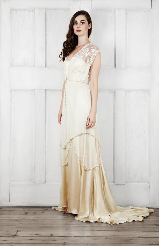 Picture Of contemporary and romantic catherine deane 2015 wedding dresses  8