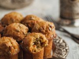 carrot muffins with sunflower seeds