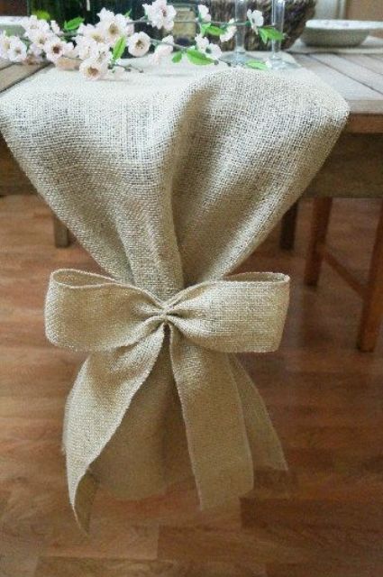 Picture Of cool ways to use burlap for your wedding  13