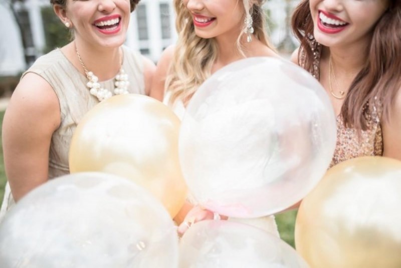 Picture Of coral and gold glamorous bridal soiree at duke mansion  12