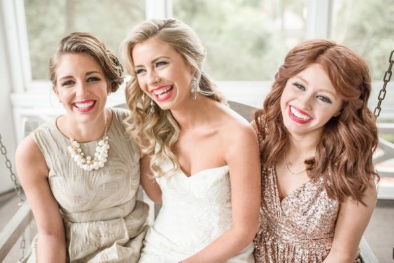 Picture Of coral and gold glamorous bridal soiree at duke mansion  3