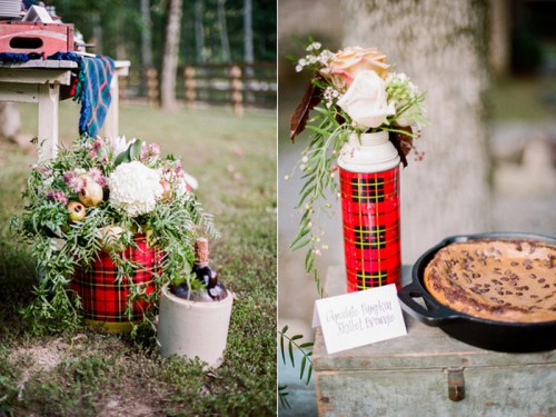 Cozy And Intimate Campfire Wedding Inspiration