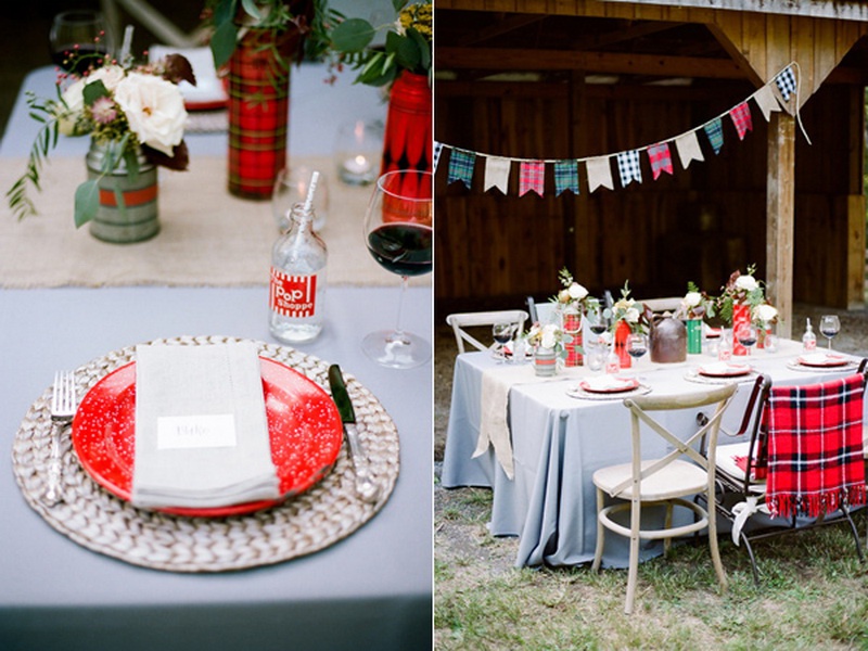 Cozy and intimate campfire wedding inspiration  3