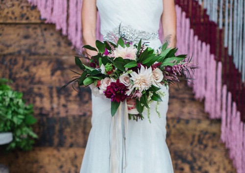 Crafty Wedding Inspiration In A Vintage Warehouse