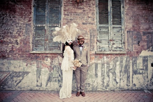 Creative New Orleans Masquerade Wedding
