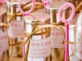 bubble wedding favors can be used for your wedding exit, whether it’s a summer wedding or not