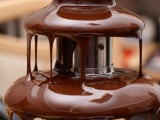a chocolate fountain is a fantastic idea to please your guests and entertain them a little bit